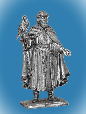 Картинка 348 Оловянный солдатик Князь Всеволод Большое Гнездо (1154-1212гг.), 54 мм  от магазина Масштаб