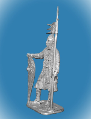 Картинка 185. Оловянный солдатик Нормандский рыцарь, 2-я пол. 11 в, 54мм  от магазина Масштаб