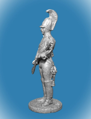 Картинка NAP-101 Оловянный солдатик Рядовой Лейб-кирасирского полка. Россия, 1810-11гг., 54 мм  от магазина Масштаб