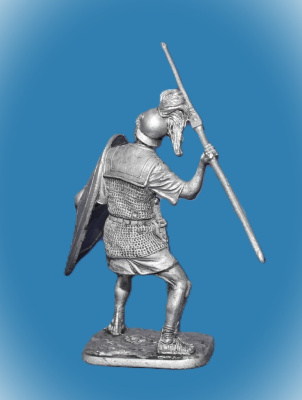 Картинка 176. Оловянный солдатик Римский легионер, 3-1 в до н.э., 54мм  от магазина Масштаб