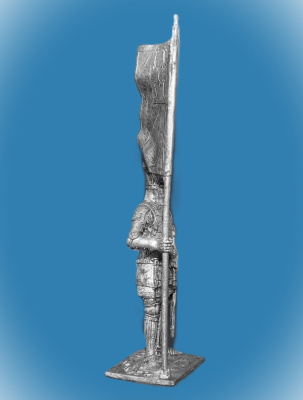 Картинка 145. Оловянный солдатик Жан де Монтагю, сэр Сомбернон. Бургундия, 14 в., 54мм  от магазина Масштаб