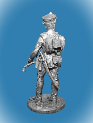Картинка NAP-043 Канонир (3 номер) армейской пешей артиллерии. Россия, 1809-14 гг.. 54 мм  от магазина Масштаб