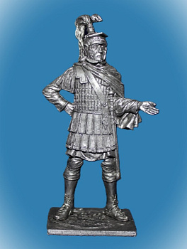 Картинка 235. Оловянный солдатик Офицер римской конницы, конец 2-го-3 в, 54мм  от магазина Масштаб
