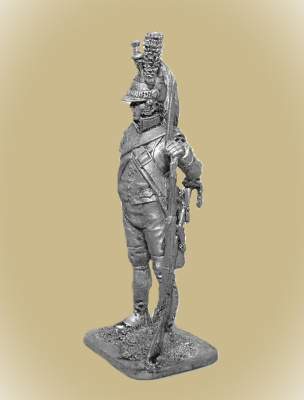 Картинка 54-41 Драгун. Франция 1805  54 мм.  от магазина Масштаб