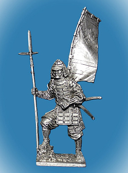 Картинка 170. Оловянный солдатик Асигару, Япония 1500-1600, 54мм  от магазина Масштаб