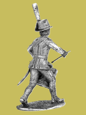 Картинка P-718 Барабанщик Ломбардийского легиона, 1796-1797 г, 54мм  от магазина Масштаб