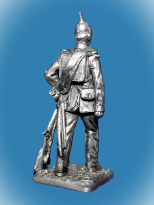 Картинка 126. Оловянный солдатик Австрийский жандарм 1859, 54мм  от магазина Масштаб