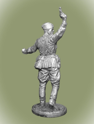Картинка WWII-071 Комбат, капитан пехоты Красной Армии. 1941-43 гг. СССР 54 мм  от магазина Масштаб