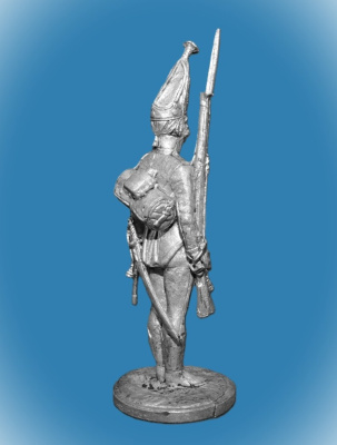 Картинка NAP-005 Оловянный солдатик Унтер-офицер С-Перербургского гренадерского полка. Россия 1802-05 г., 54м  от магазина Масштаб