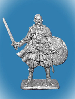 Картинка 293. Оловянный солдатик Святослав, Князь Новгородский и Великий князь Киевский,  54 мм  от магазина Масштаб