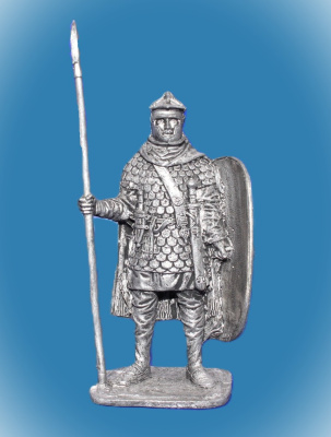 Картинка 168. Оловянный солдатик Преторианский гвардеец. Рим, конец 2 - нач. 3 в. н.э., 54мм  от магазина Масштаб