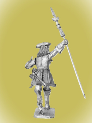 Картинка P-248 Капитан-поручик лейб-гвардии Преображенского полка, 1709 г., 54мм  от магазина Масштаб