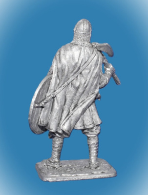 Картинка 297. Оловянный солдатик Трувор-брат Рюрика, правитель в Изборске 862 г., 54 мм  от магазина Масштаб