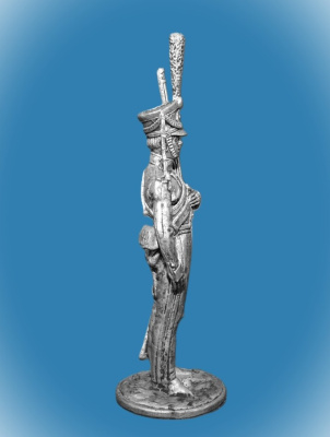 Картинка NAP-103 Оловянный солдатик Рядовой армейского конно-егерского полка. Россия, 1812-14гг., 54 мм  от магазина Масштаб