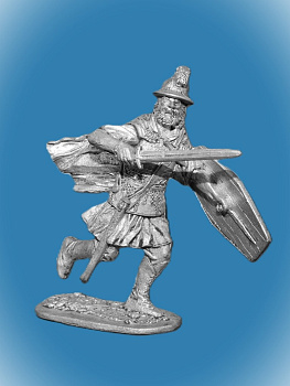 Картинка 069. Оловянный солдатик Кельт 2-ая половина 5-го века до н.э., 54мм  от магазина Масштаб