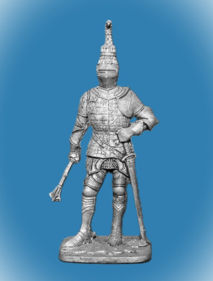Картинка 193. Оловянный солдатик Ричард Невилл, граф Уорвик. Англия, 1455 г, 54мм  от магазина Масштаб