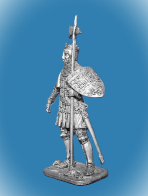 Картинка 191. Оловянный солдатик Генри Гросмонт. Англия, середина 14 в, 54мм  от магазина Масштаб