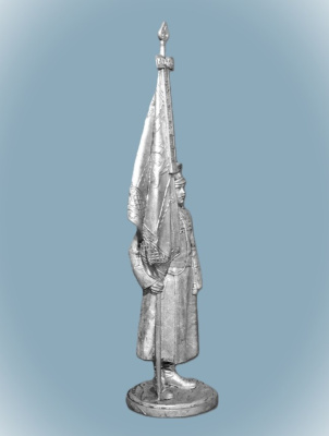 Картинка EK-75-24 Знаменосец-подпрапорщик195 пехотного Оровайскогополка, 1916г., 75 мм  от магазина Масштаб