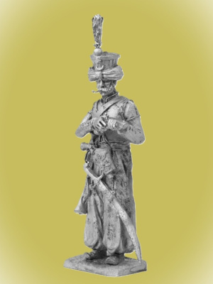 Картинка P-288 Мамелюк императорской гвардии Наполеона 1807-1813 г , 54 мм, металл  от магазина Масштаб