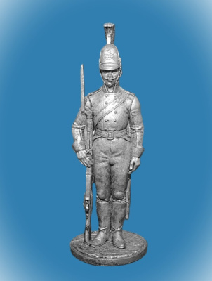 Картинка NAP-098 Оловянный солдатик Русский драгун, 1810-14 гг, 54 мм  от магазина Масштаб