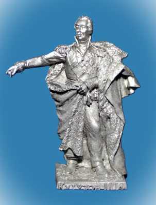 Картинка 187. Оловянный солдатик Фельдмаршал Кутузов М.И., 54мм  от магазина Масштаб