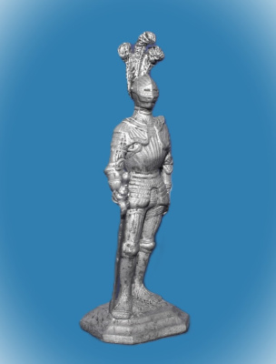 Картинка 008. Оловянный солдатик Рыцарь. Германия, нач. 16 века  от магазина Масштаб