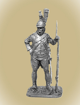 Картинка 54-41 Драгун. Франция 1805  54 мм.  от магазина Масштаб