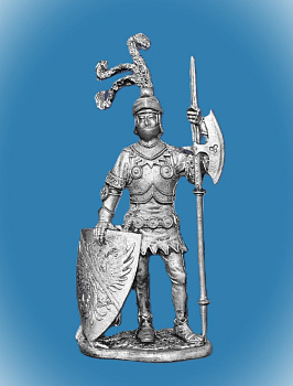 Картинка 094. Оловянный солдатик Европейский рыцарь, 15 век, 54мм  от магазина Масштаб