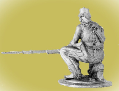 Картинка P-114 Рядовой 8 гусарского полка (Англия) 1855 год., 54 мм, металл  от магазина Масштаб
