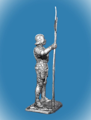 Картинка 179. Оловянный солдатик Английский алебардщик, 1513 г, 54мм  от магазина Масштаб