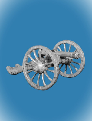 Картинка AR05 6-ти фунтовая французская пушка, 1812г., 54мм  от магазина Масштаб