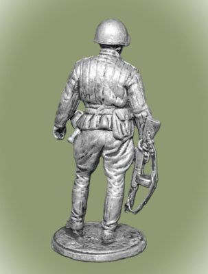 Картинка WWII-001 Оловянный солдатик Старший сержант пехоты Красной армии, 1943-45 гг. СССР, 54 мм.  от магазина Масштаб