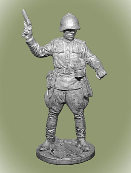 Картинка WWII-010 Советский командир, Халкин-Гол , СССР ,54 мм.  от магазина Масштаб