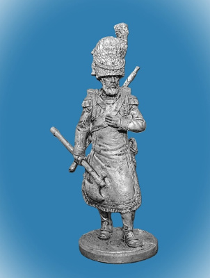 Картинка NAP-048 Оловянный солдатик Сапер 2-го пехотного полка. Берг 1807-12 гг., 54 мм  от магазина Масштаб