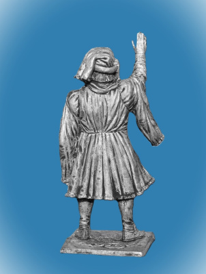 Картинка 248. Оловянный солдатик Артиллерийский мастер. Зап. Европа, 15 в, 54мм  от магазина Масштаб