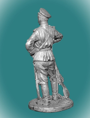 Картинка WWI-4 Оловянный солдатик Рядовой драгунского полка. Россия, 1914-18гг.., 54мм  от магазина Масштаб