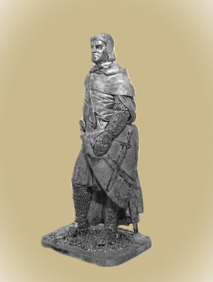 Картинка 54-31 Крестоносец, 13 век   54 мм.  от магазина Масштаб