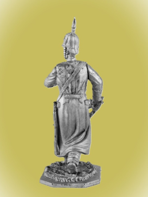 Картинка P-100 Штабс капитан 32 Казанского егерского полка ,1854 г , 54 мм, металл  от магазина Масштаб