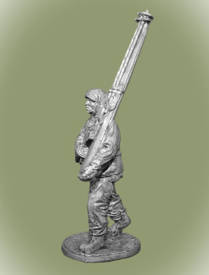 Картинка WWII-053 Автоматчик лыжных батальонов Красной Армии, 1941-44 гг. СССР  54 мм  от магазина Масштаб
