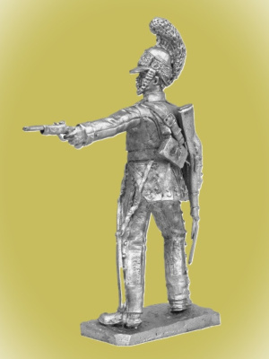 Картинка P-627 Рядовой 5 полка шеволежер-уланов Наполеона 1811-13 г, 54мм  от магазина Масштаб