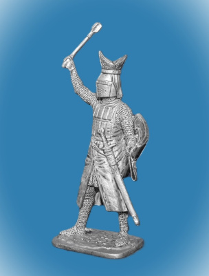 Картинка 222. Оловянный солдатик Вальтер фон Герольдсек, епископ Страсбурга, 1262 г., 54мм  от магазина Масштаб