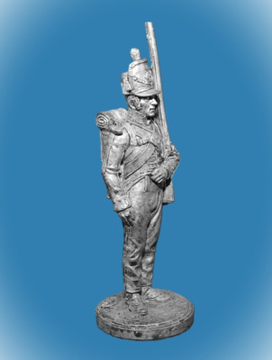 Картинка NAP-031 Оловянный солдатик Ряд.батальонной роты 44-го Вост.-Эссекского плк. Великобрт. 1812-15 гг  от магазина Масштаб