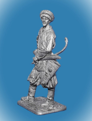 Картинка 333 Оловянный солдатик Древнерусский лучник. Русь, 10 век, 54 мм  от магазина Масштаб