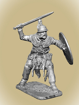 Картинка 54-33 Келтский воин, 5 век до н.э  54 мм.  от магазина Масштаб