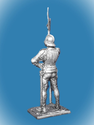 Картинка 179. Оловянный солдатик Английский алебардщик, 1513 г, 54мм  от магазина Масштаб