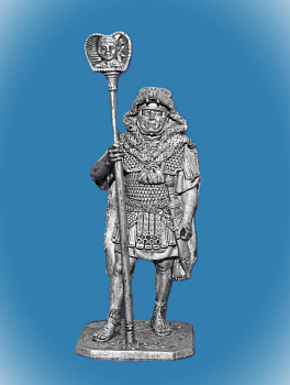 Картинка 271. Оловянный солдатик Римский имагинифер, 1-2 век н.з.., 54 мм  от магазина Масштаб