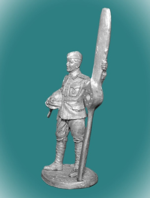 Картинка WWI -1 Оловянный солдатик Пилот авиационных частей. Россия, 1914-17 гг., 54мм  от магазина Масштаб