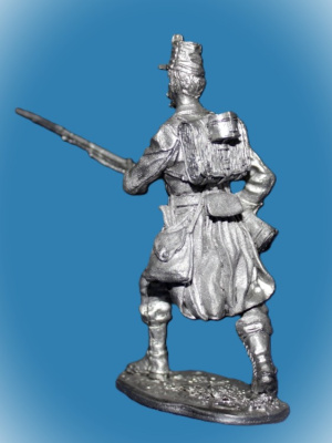 Картинка 084. Оловянный солдатик Рядовой пехотного полка. Италия, 1859 г., 54мм  от магазина Масштаб