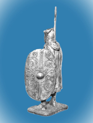 Картинка 168. Оловянный солдатик Преторианский гвардеец. Рим, конец 2 - нач. 3 в. н.э., 54мм  от магазина Масштаб