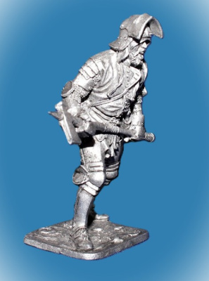 Картинка 287. Оловянный солдатик Средневековый пеший рыцарь, 54 мм  от магазина Масштаб